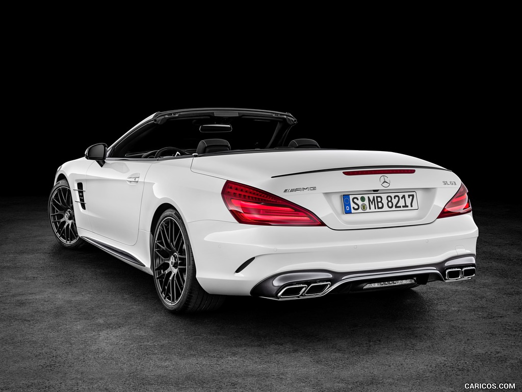 2017 Mercedes-AMG SL 63 (Color: Diamond White) - Rear