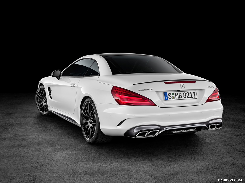 2017 Mercedes-AMG SL 63 (Color: Diamond White) - Rear