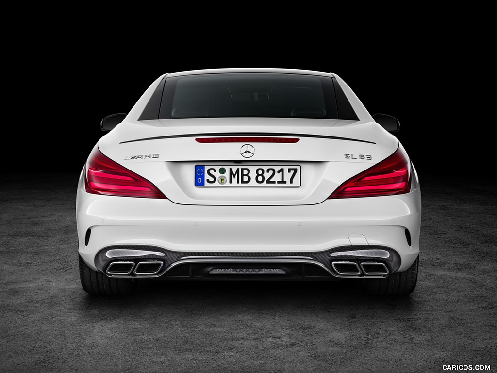 2017 Mercedes-AMG SL 63 (Color: Diamond White) - Rear