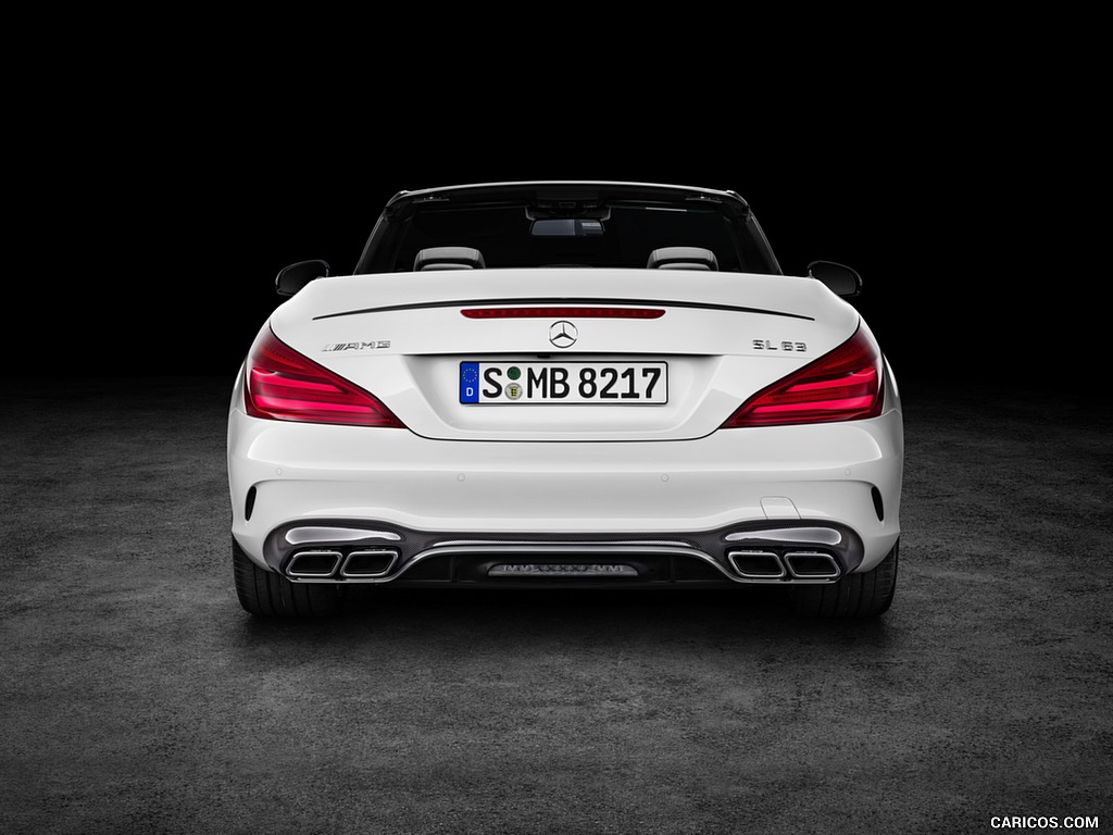 2017 Mercedes-AMG SL 63 (Color: Diamond White) - Rear