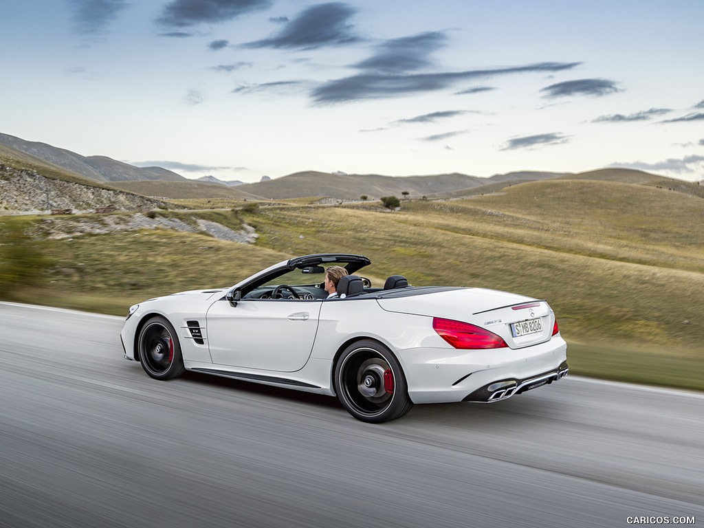 2017 Mercedes-AMG SL 63 (Color: Diamond White) - Side