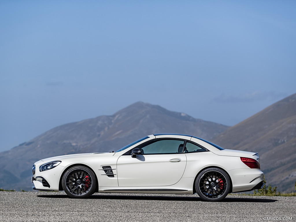 2017 Mercedes-AMG SL 63 (Color: Diamond White) - Side