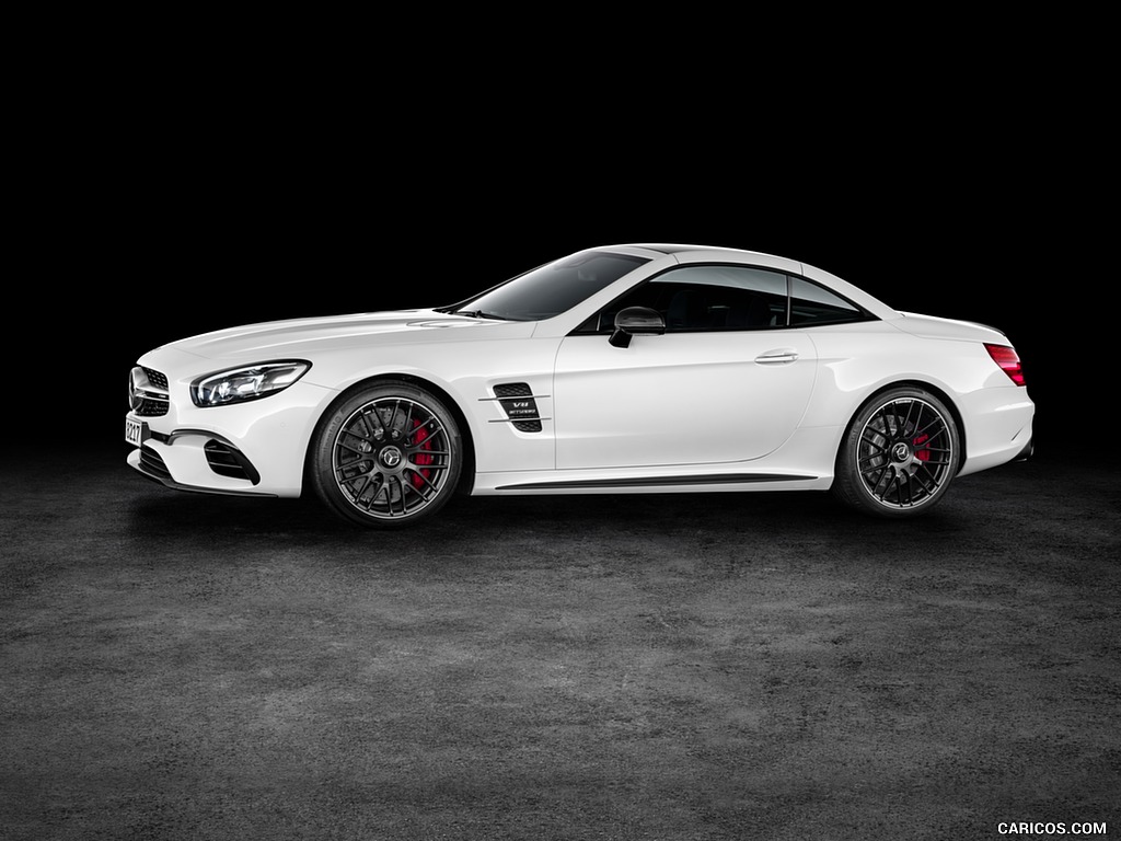 2017 Mercedes-AMG SL 63 (Color: Diamond White) - Side