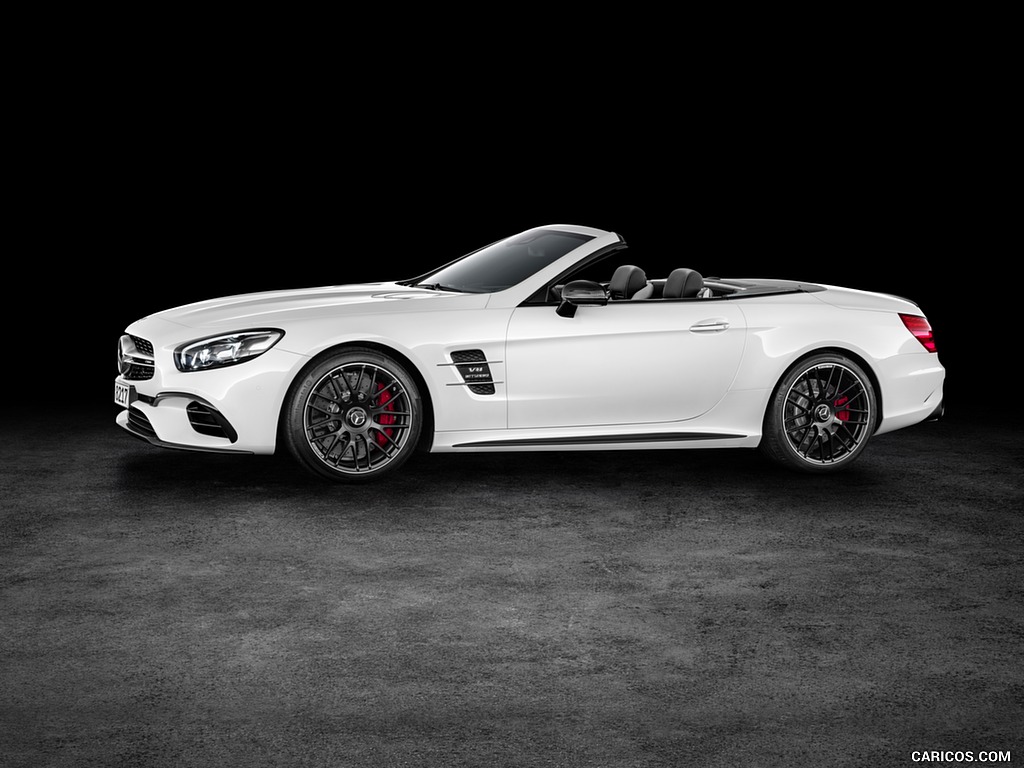 2017 Mercedes-AMG SL 63 (Color: Diamond White) - Side