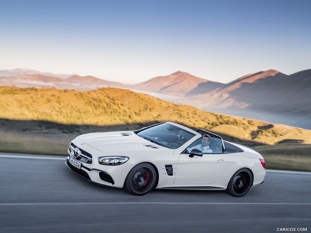 2017 Mercedes-AMG SL 63 (Color: Diamond White)