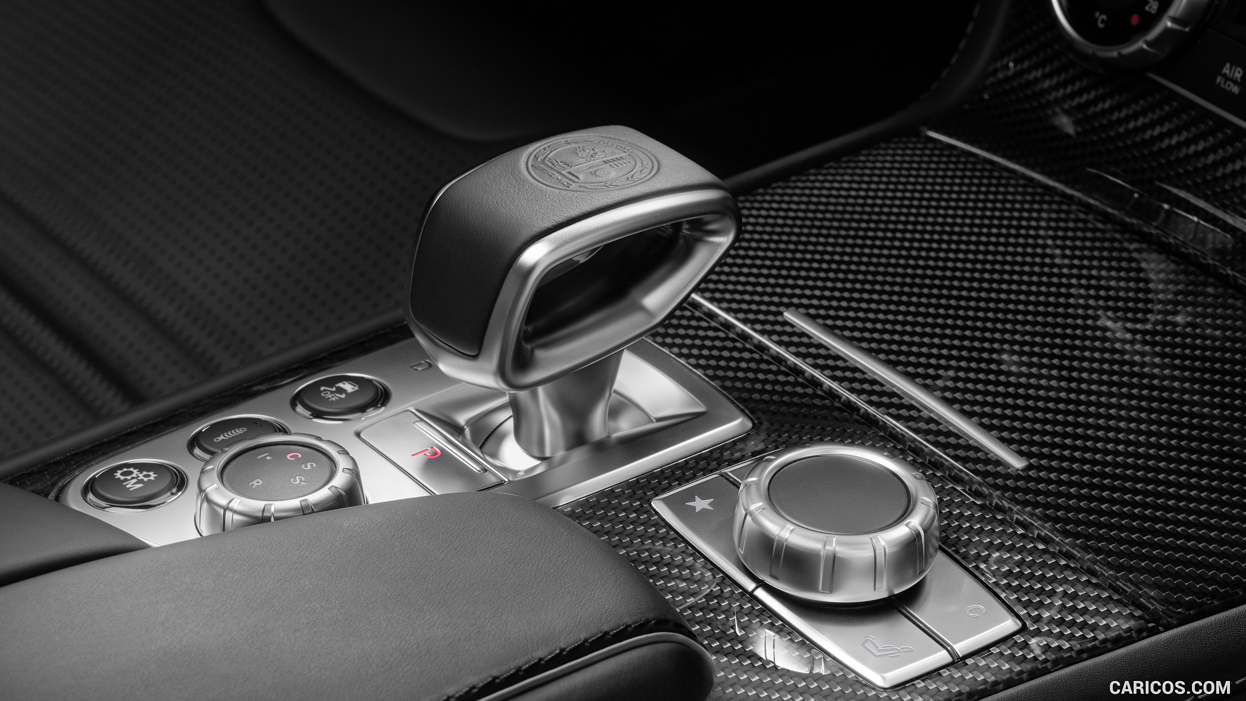 2017 Mercedes-AMG SL 63 - Leather Black Interior with AMG Carbon Trim - Interior, Controls, #26 of 39