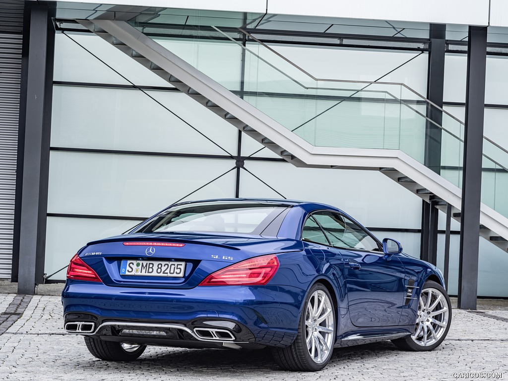 2017 Mercedes-AMG SL 65 (Color: Brilliant Blue) - Rear