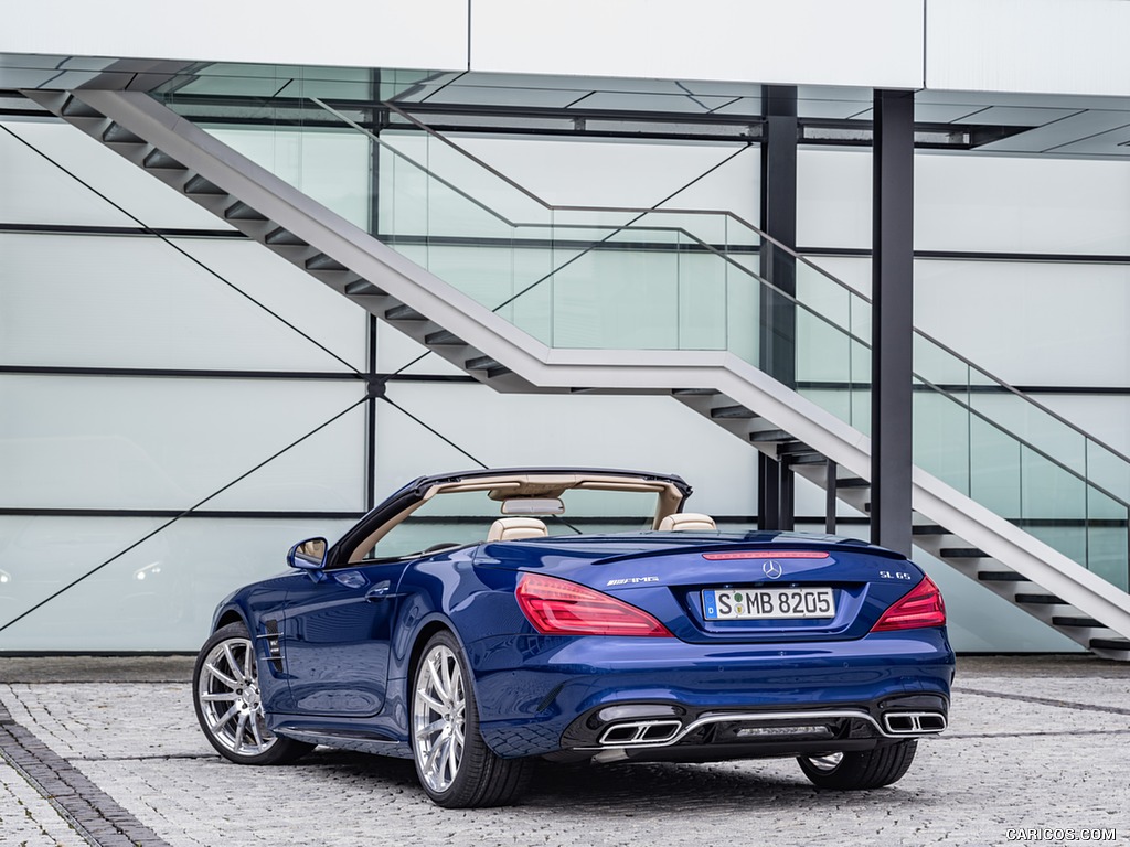 2017 Mercedes-AMG SL 65 (Color: Brilliant Blue) - Rear