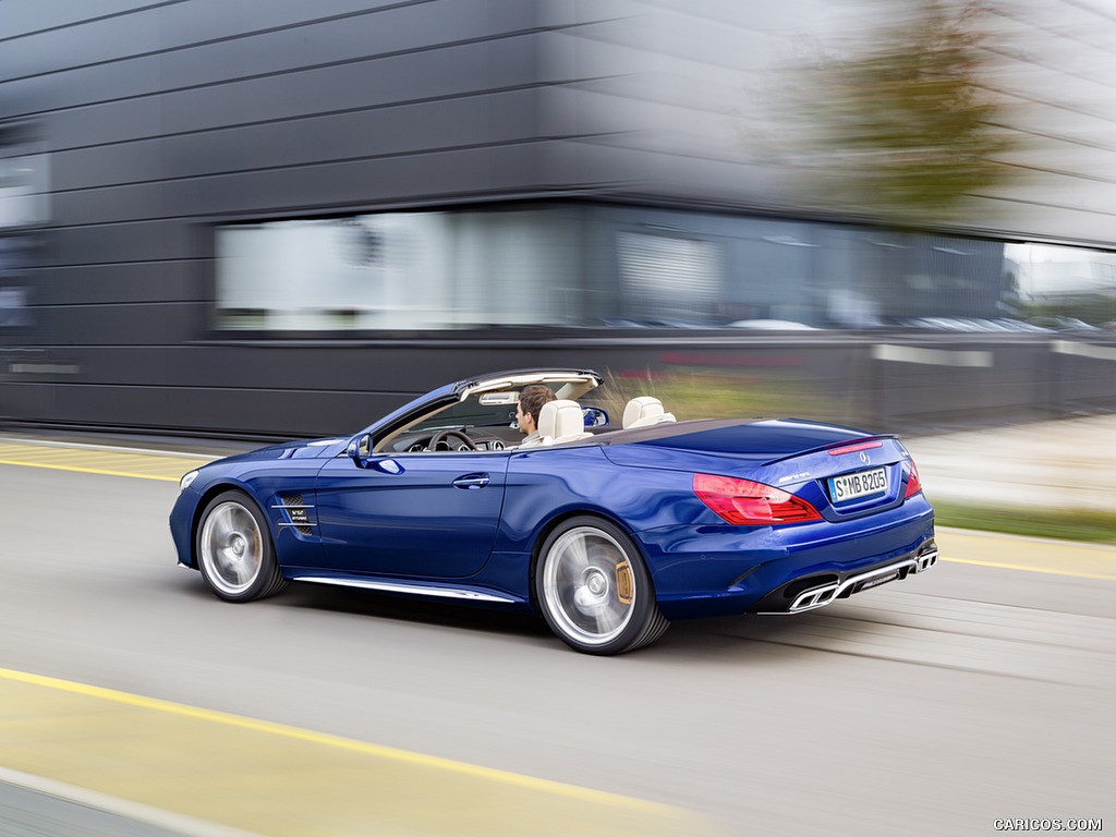 2017 Mercedes-AMG SL 65 (Color: Brilliant Blue) - Rear