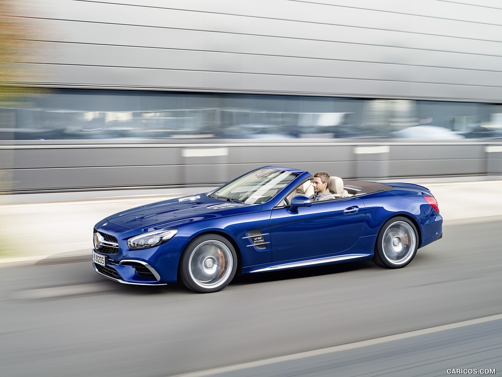 2017 Mercedes-AMG SL 65 (Color: Brilliant Blue) - Side