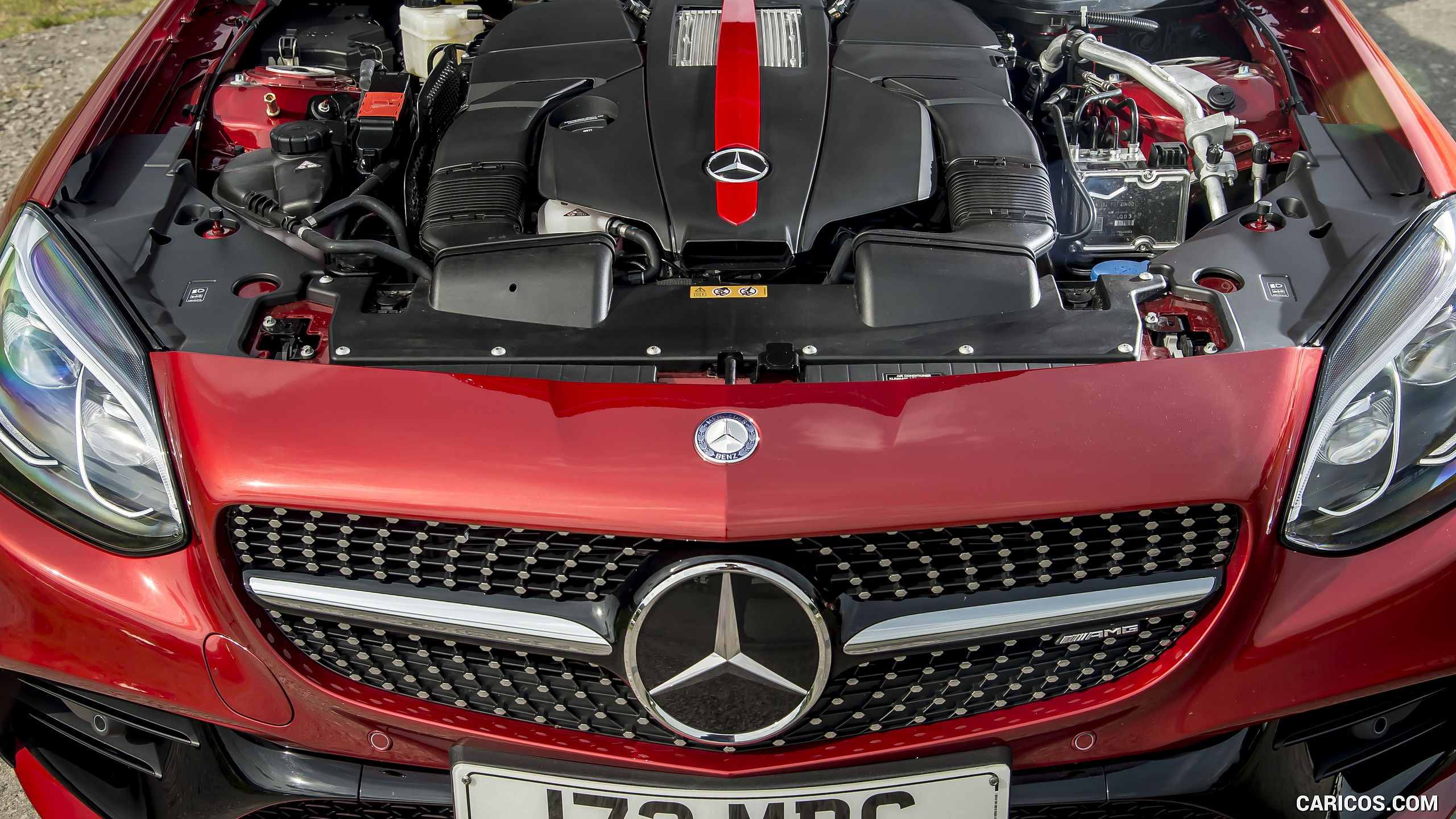 2017 Mercedes-AMG SLC 43 (UK-Spec) - Engine, #73 of 83
