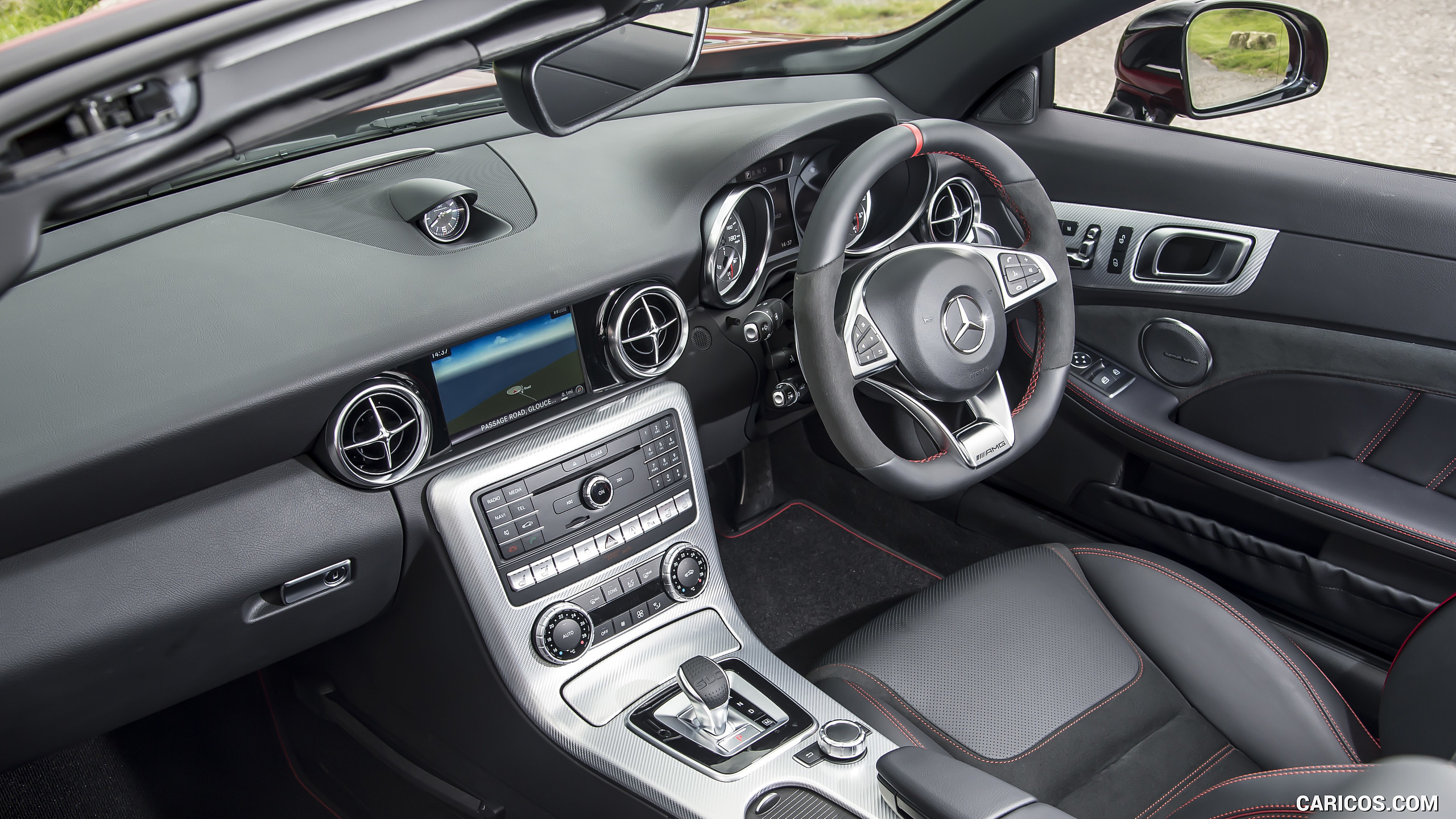 2017 Mercedes-AMG SLC 43 (UK-Spec) - Interior, #81 of 83