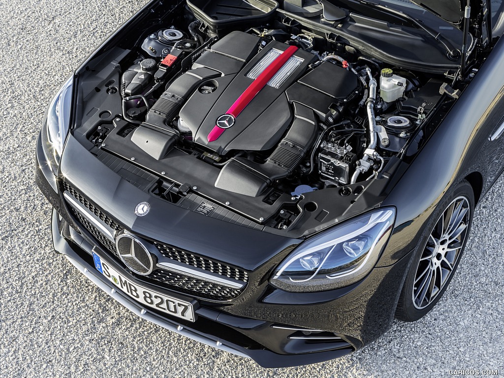 2017 Mercedes-AMG SLC 43 (Color: Obsidian Black Mettalic) - Engine