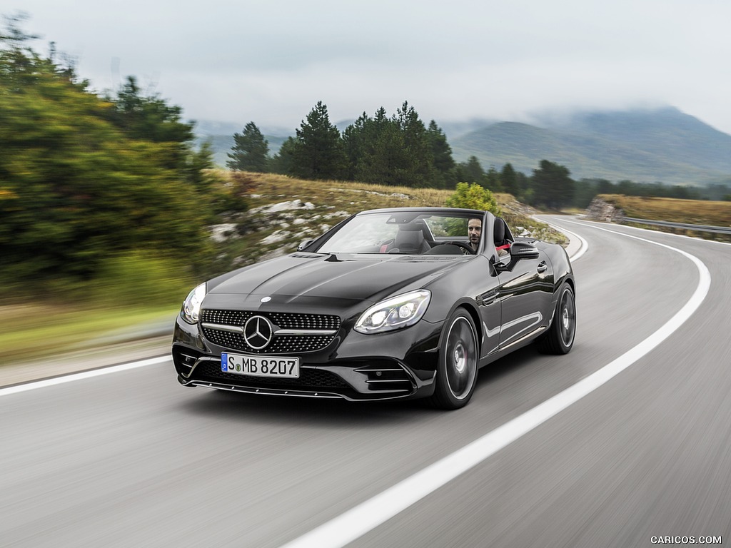 2017 Mercedes-AMG SLC 43 (Color: Obsidian Black Mettalic) - Front