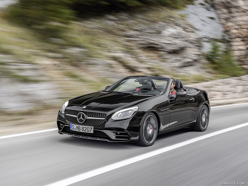 2017 Mercedes-AMG SLC 43 (Color: Obsidian Black Mettalic) - Front