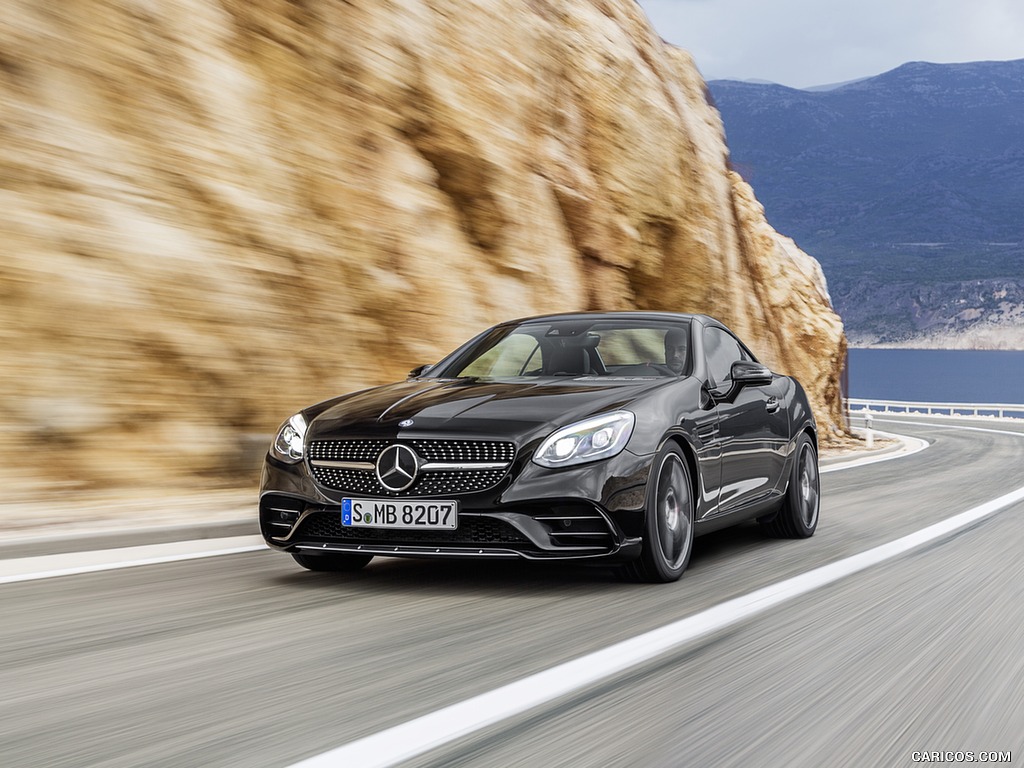 2017 Mercedes-AMG SLC 43 (Color: Obsidian Black Mettalic) - Front