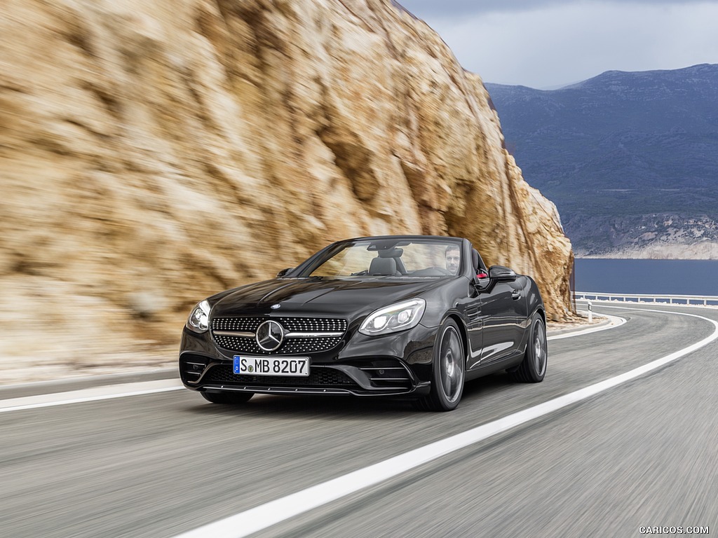 2017 Mercedes-AMG SLC 43 (Color: Obsidian Black Mettalic) - Front