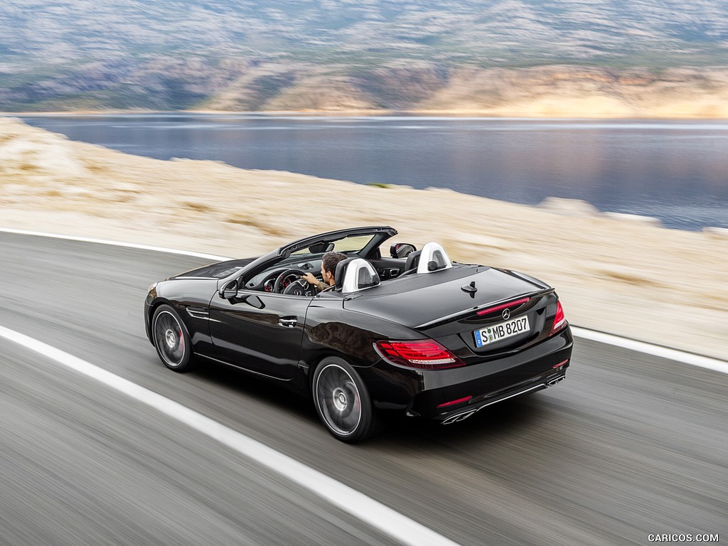 2017 Mercedes-AMG SLC 43 (Color: Obsidian Black Mettalic) - Rear