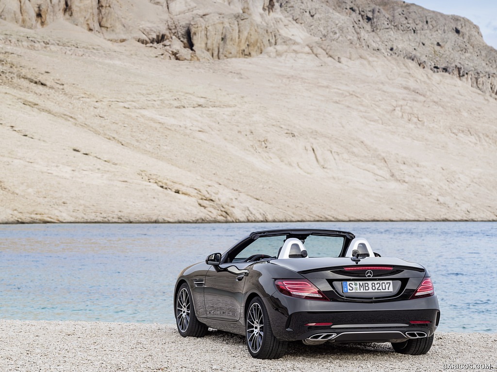 2017 Mercedes-AMG SLC 43 (Color: Obsidian Black Mettalic) - Rear