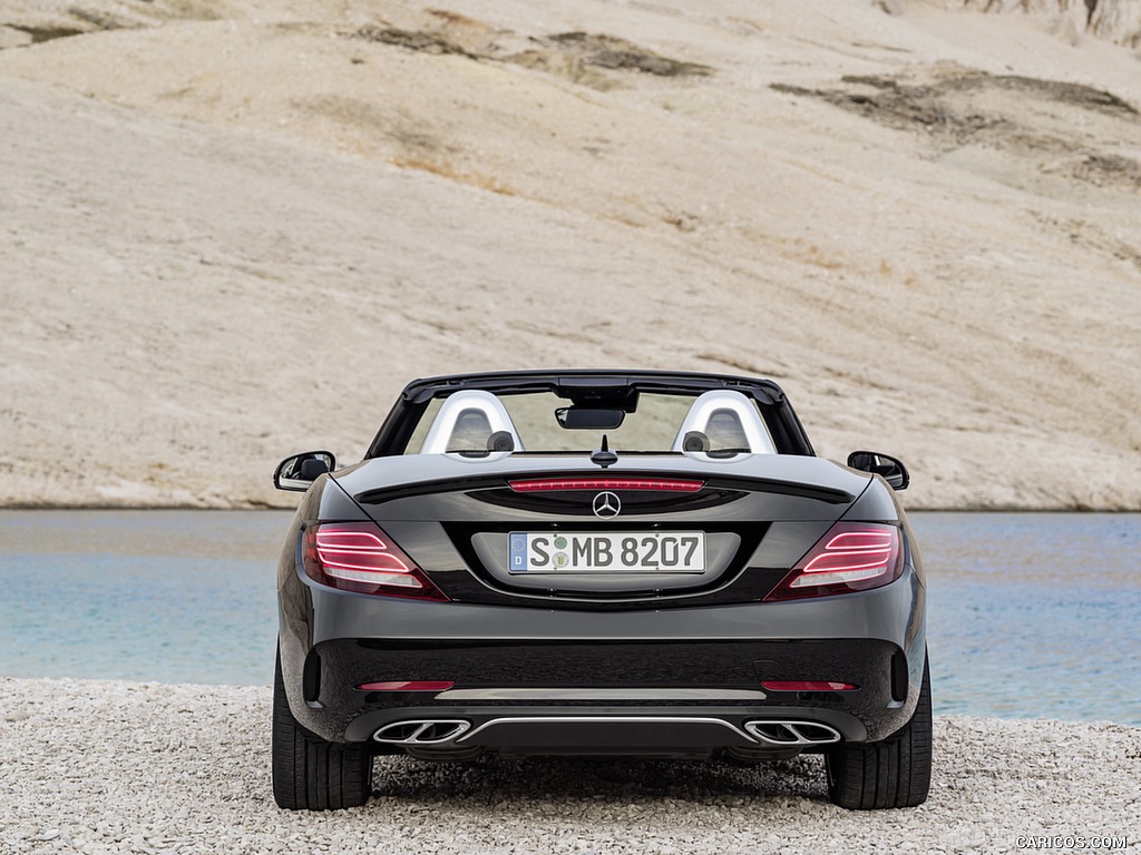 2017 Mercedes-AMG SLC 43 (Color: Obsidian Black Mettalic) - Rear