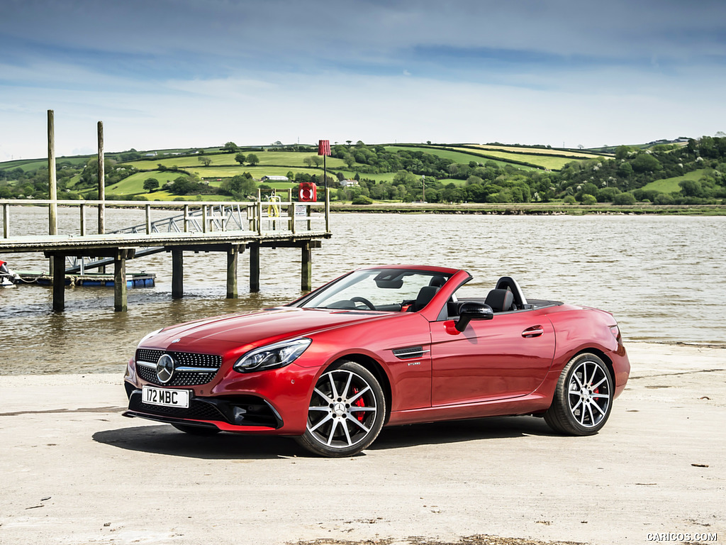 2017 Mercedes-AMG SLC 43 (UK-Spec) - Front Three-Quarter