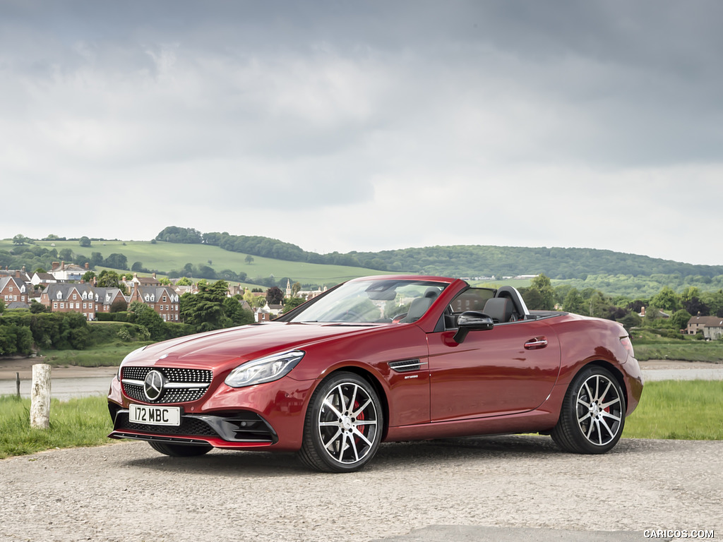 2017 Mercedes-AMG SLC 43 (UK-Spec) - Front Three-Quarter