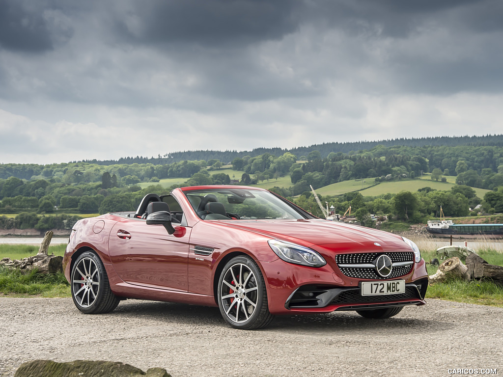 2017 Mercedes-AMG SLC 43 (UK-Spec) - Front Three-Quarter