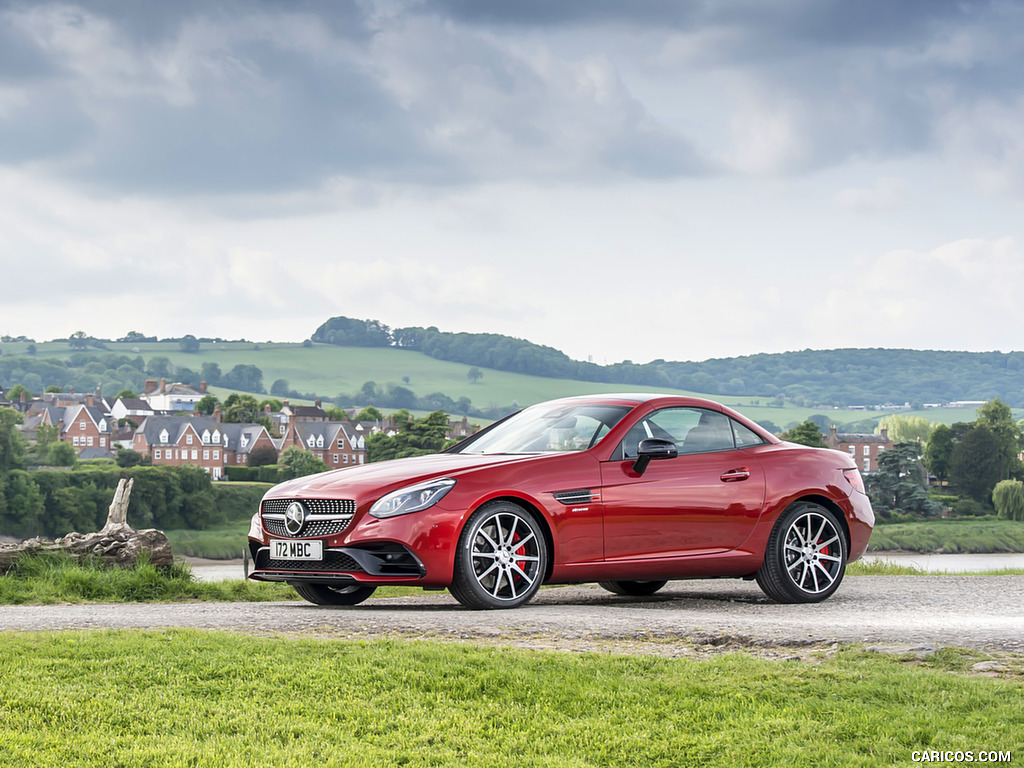 2017 Mercedes-AMG SLC 43 (UK-Spec) - Front Three-Quarter