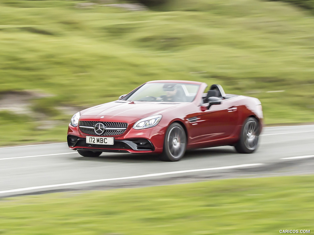 2017 Mercedes-AMG SLC 43 (UK-Spec) - Front Three-Quarter