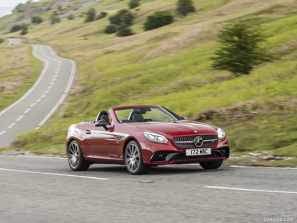 2017 Mercedes-AMG SLC 43 (UK-Spec) - Front Three-Quarter