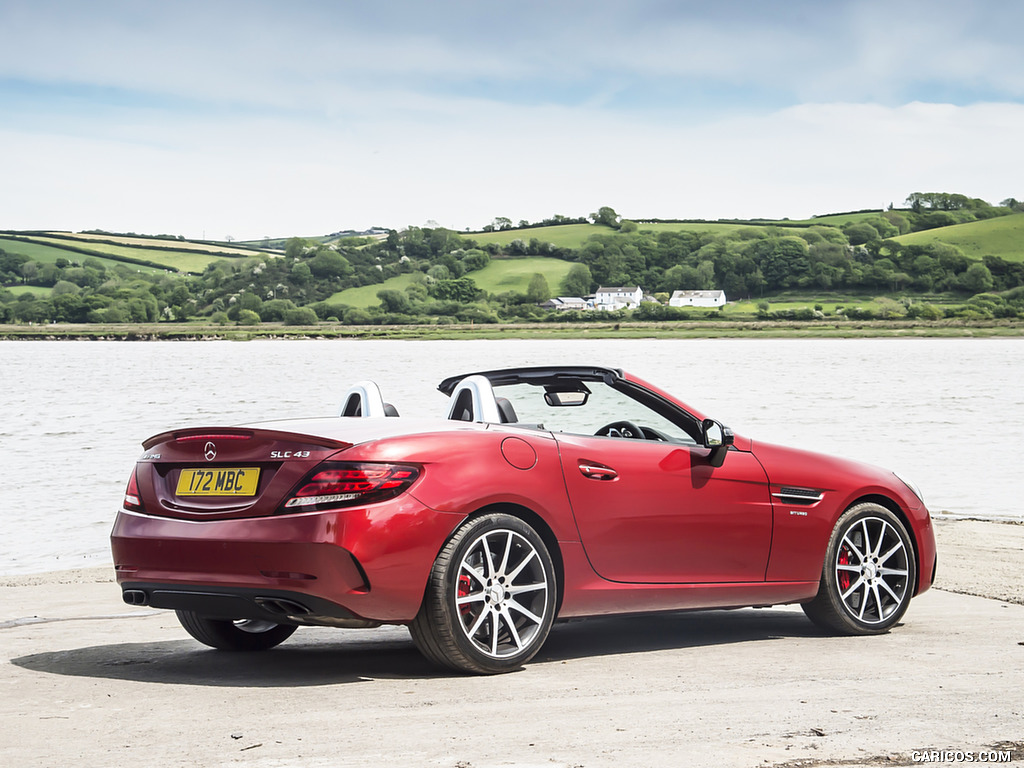 2017 Mercedes-AMG SLC 43 (UK-Spec) - Rear Three-Quarter