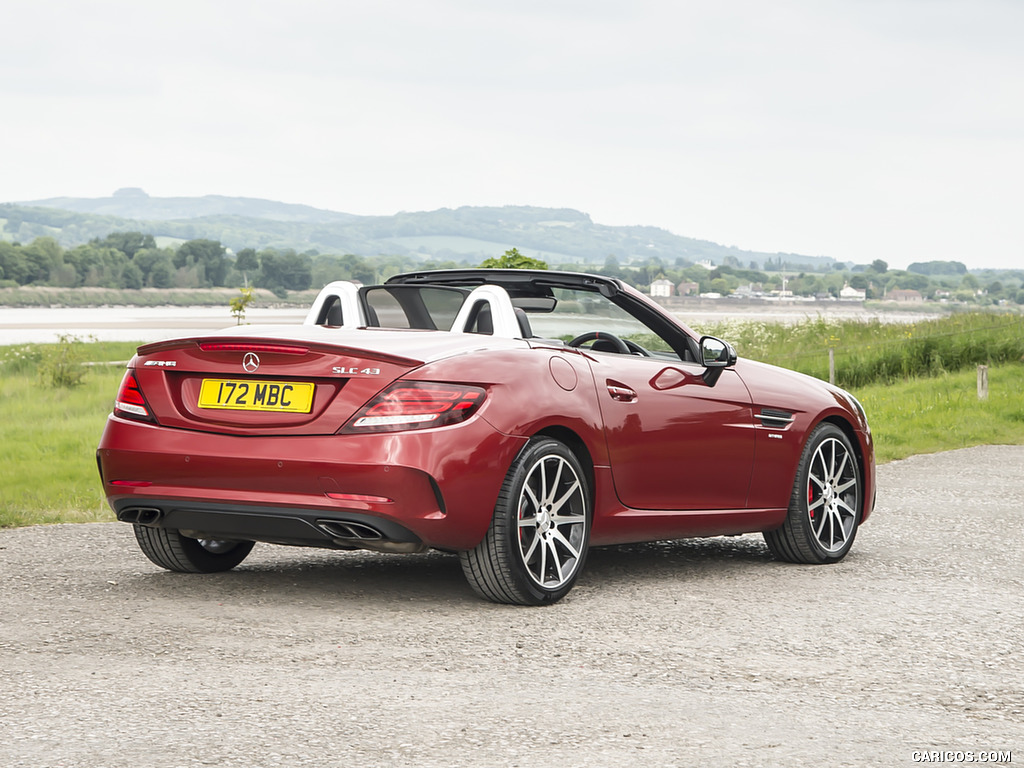 2017 Mercedes-AMG SLC 43 (UK-Spec) - Rear Three-Quarter