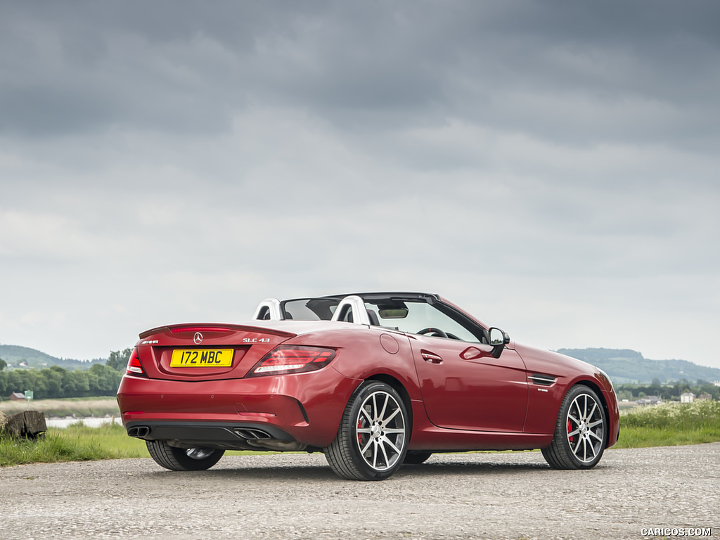 2017 Mercedes-AMG SLC 43 (UK-Spec) - Rear Three-Quarter