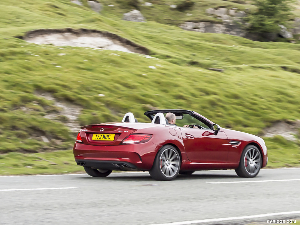 2017 Mercedes-AMG SLC 43 (UK-Spec) - Rear Three-Quarter