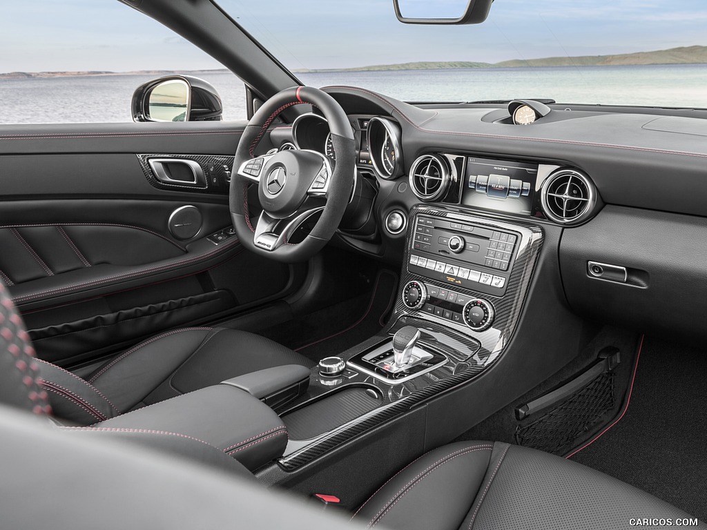 2017 Mercedes-AMG SLC 43 - Nappa Leather Interior with Red Topstiching - Interior, Cockpit