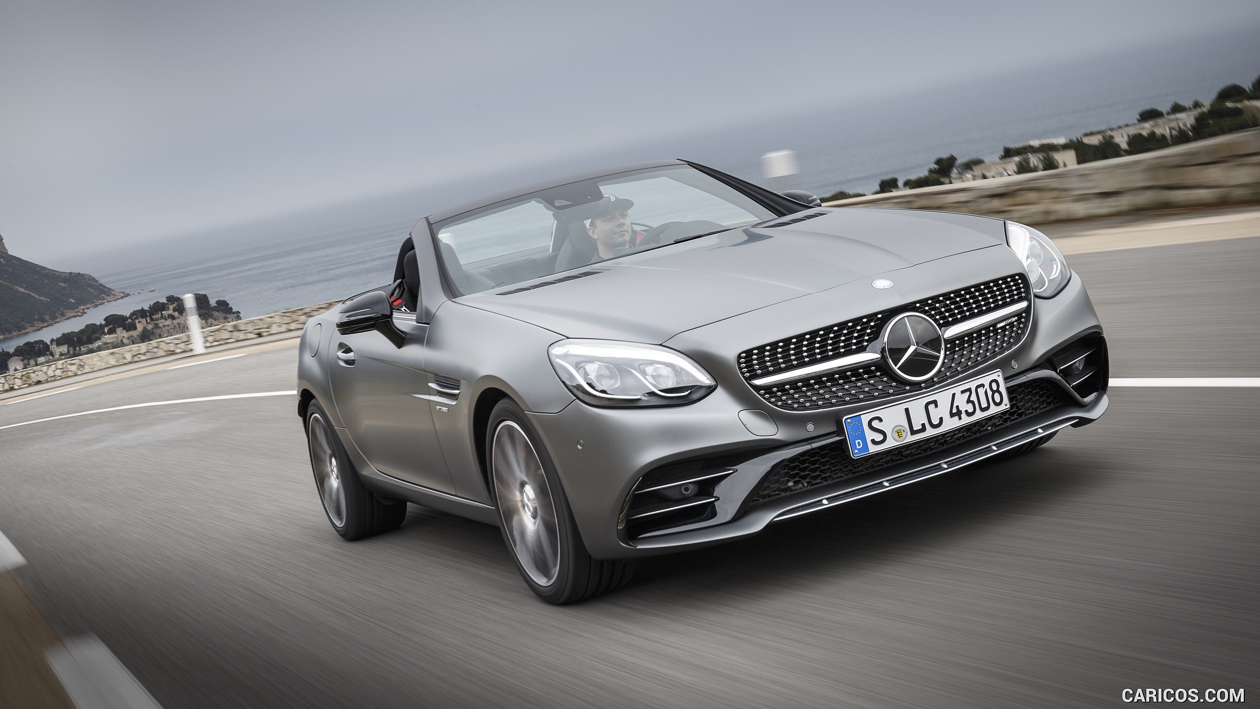 2017 Mercedes-AMG SLC 43 - Top Down - Front, #48 of 92