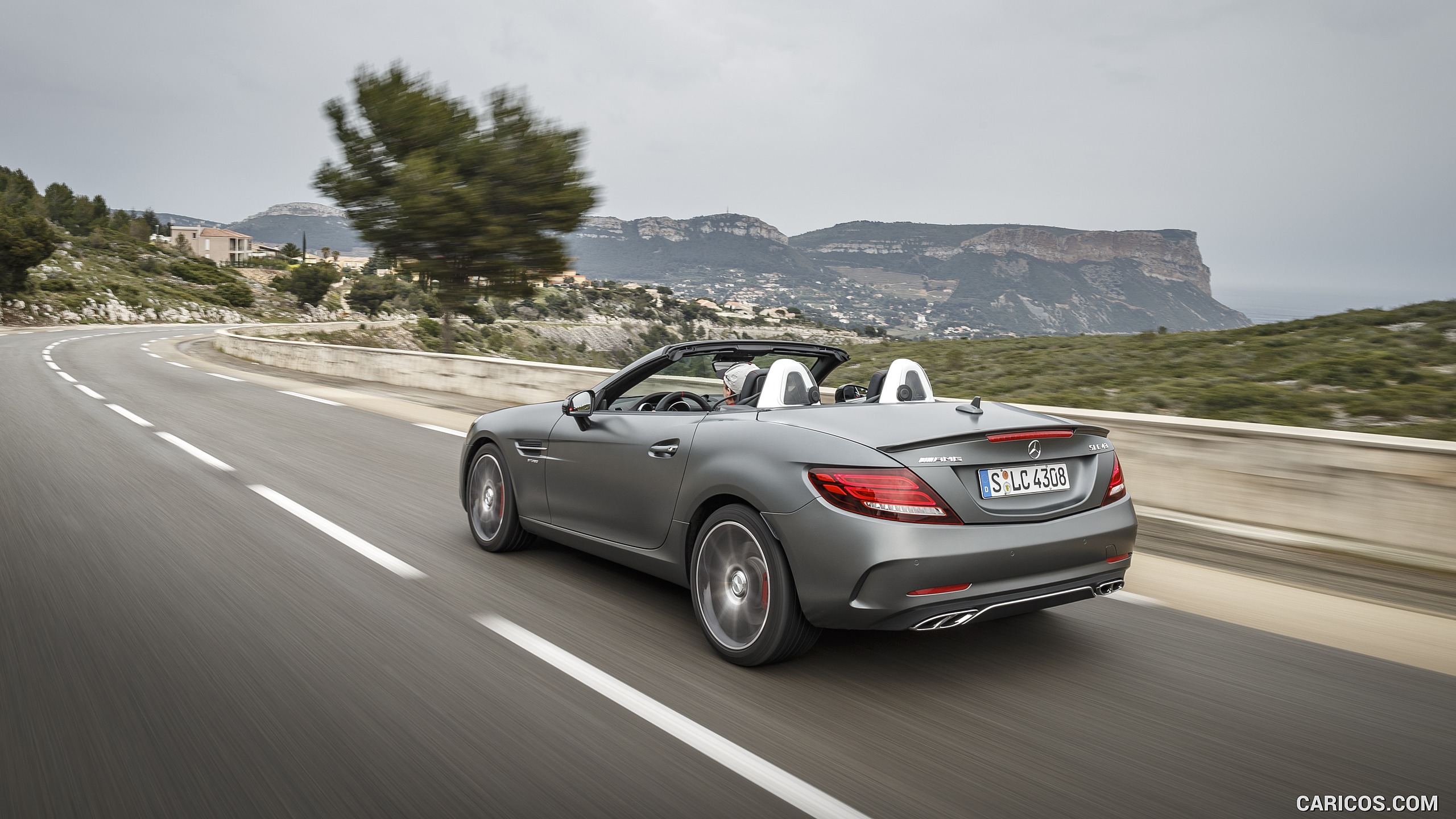 2017 Mercedes-AMG SLC 43 - Top Down - Rear, #51 of 92