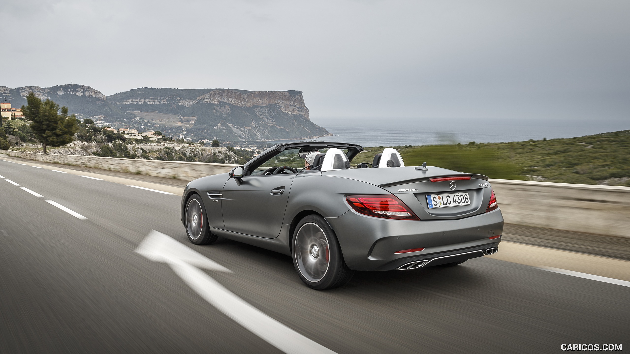 2017 Mercedes-AMG SLC 43 - Top Down - Rear, #52 of 92