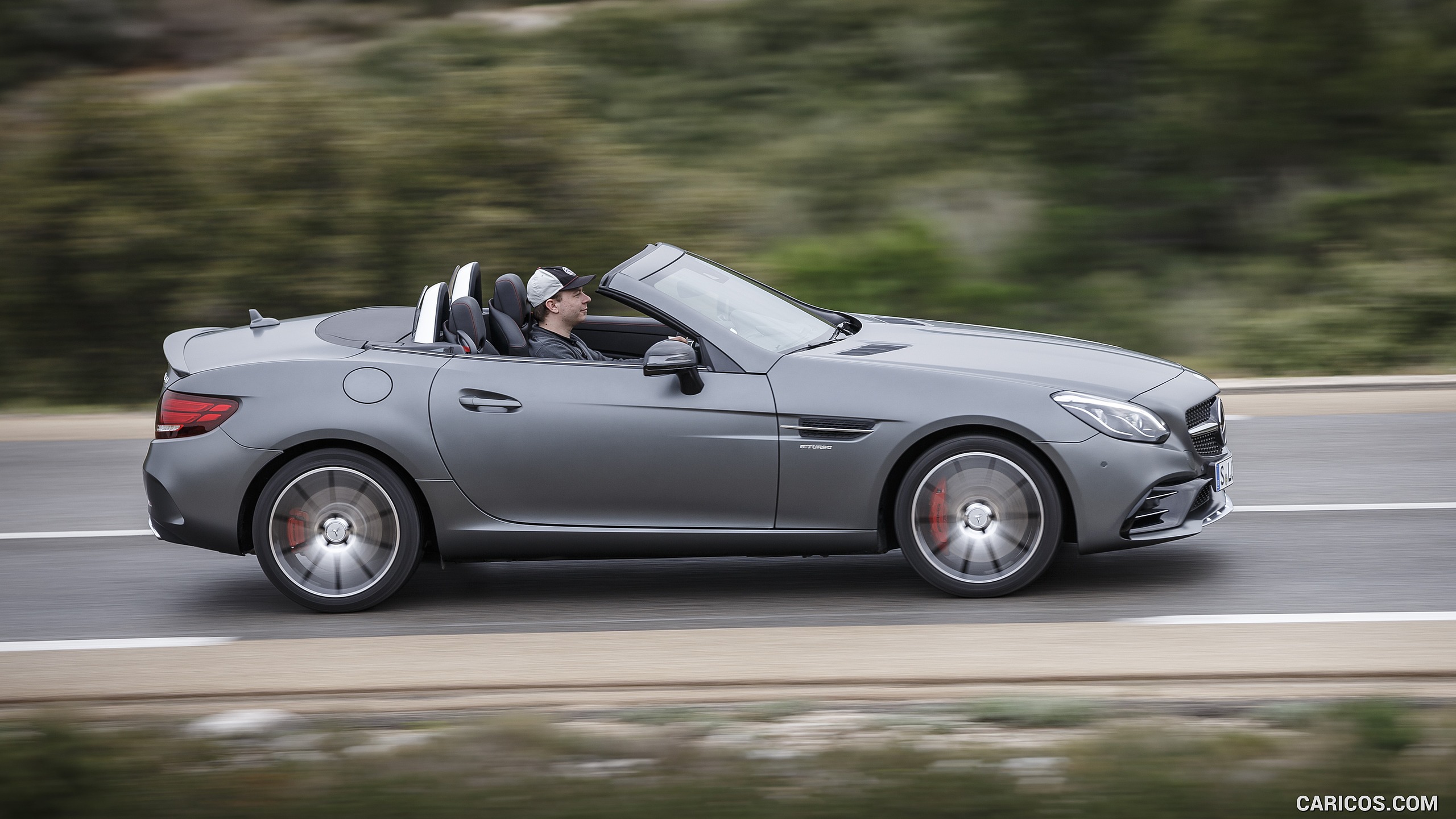 2017 Mercedes-AMG SLC 43 - Top Down - Side, #55 of 92