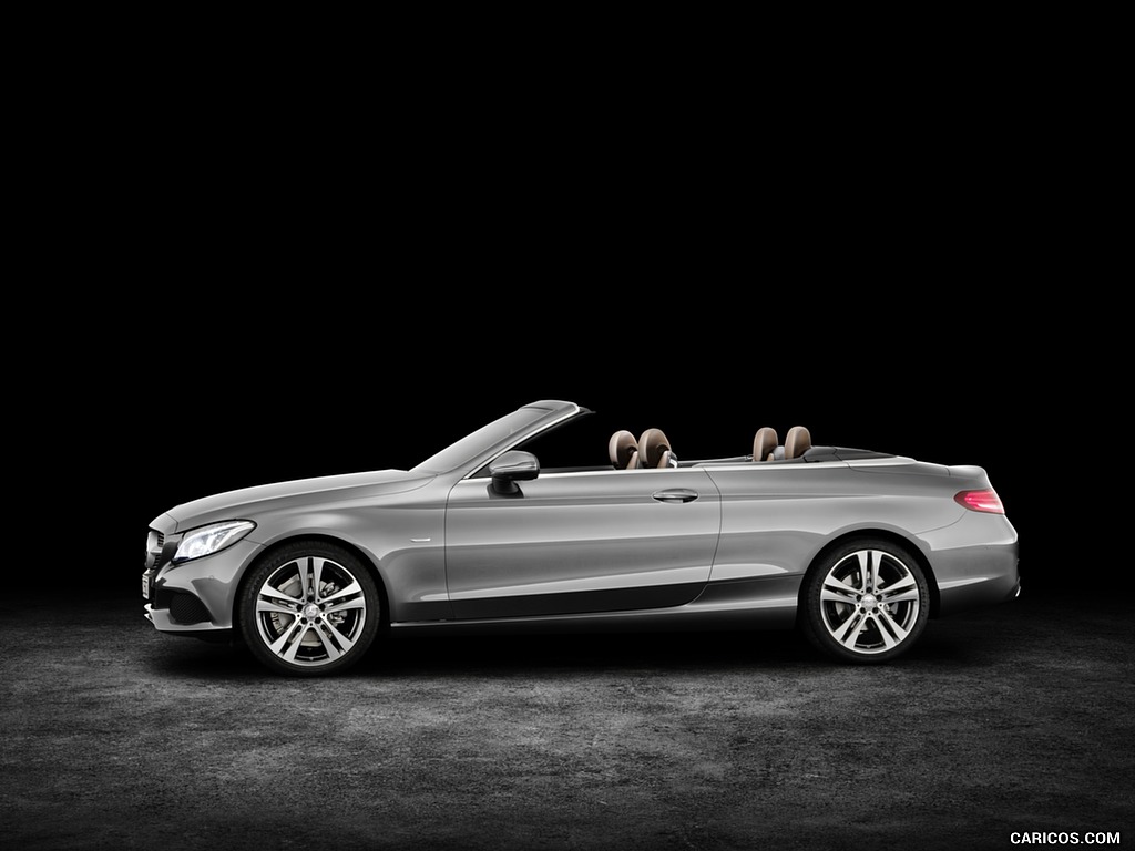 2017 Mercedes-Benz C-Class C220 d 4MATIC Cabriolet AMG Line Edition 1 (Color: Designo Selenite Grey) - Side