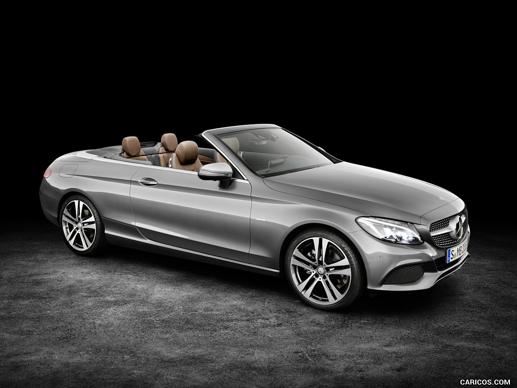 2017 Mercedes-Benz C-Class C220 d 4MATIC Cabriolet AMG Line Edition 1 (Color: Designo Selenite Grey) - Side