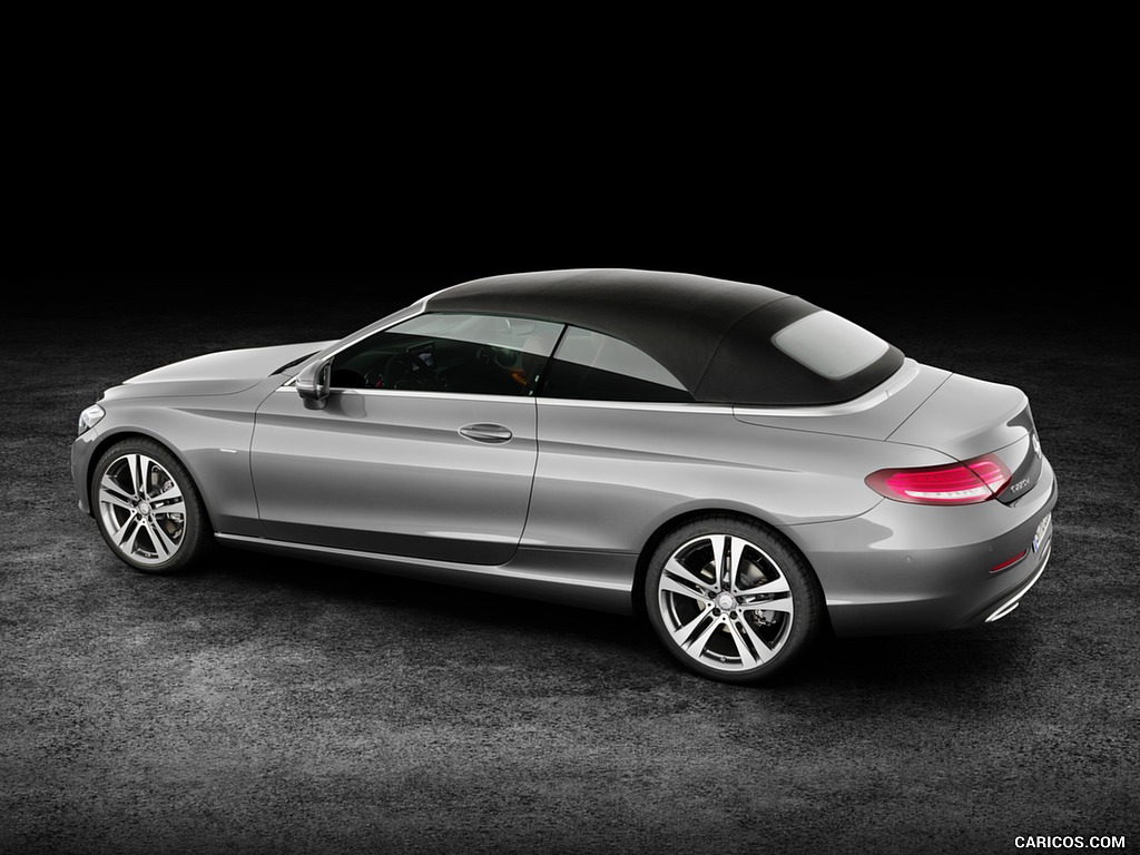 2017 Mercedes-Benz C-Class C220 d 4MATIC Cabriolet AMG Line Edition 1 (Color: Designo Selenite Grey) - Side