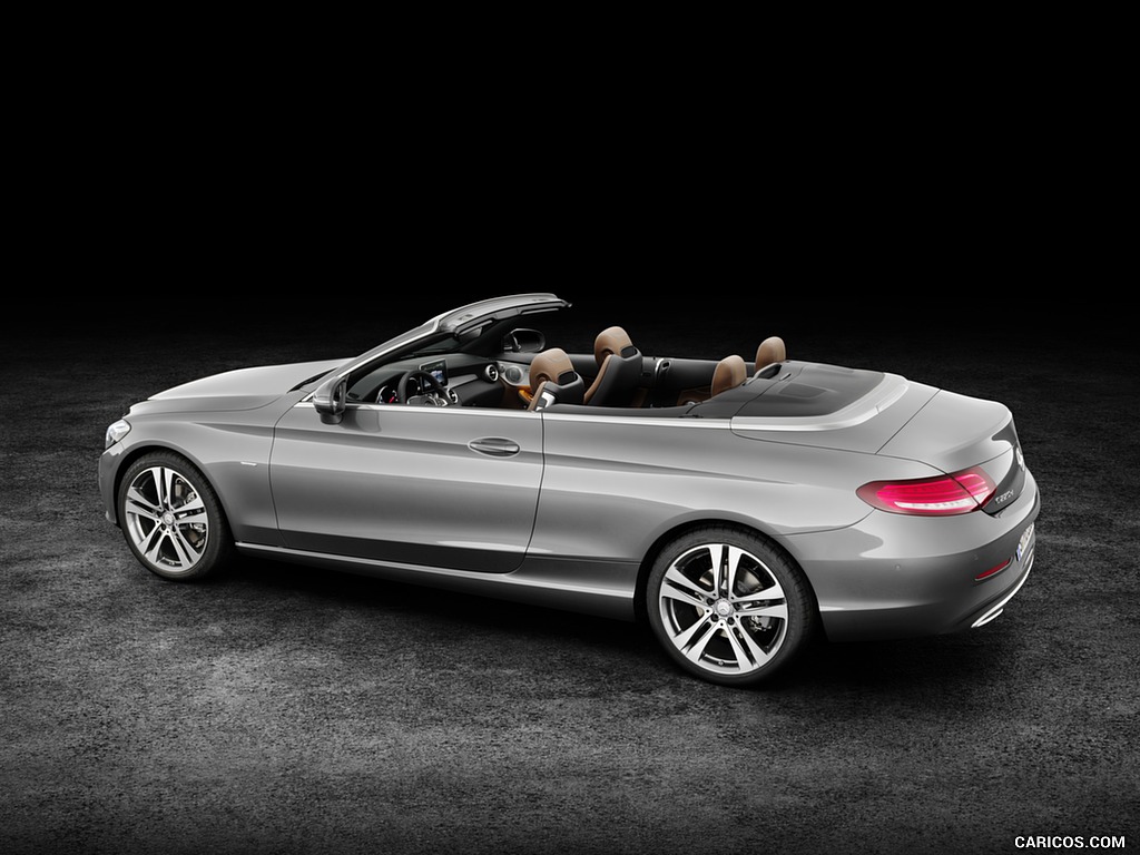 2017 Mercedes-Benz C-Class C220 d 4MATIC Cabriolet AMG Line Edition 1 (Color: Designo Selenite Grey) - Side