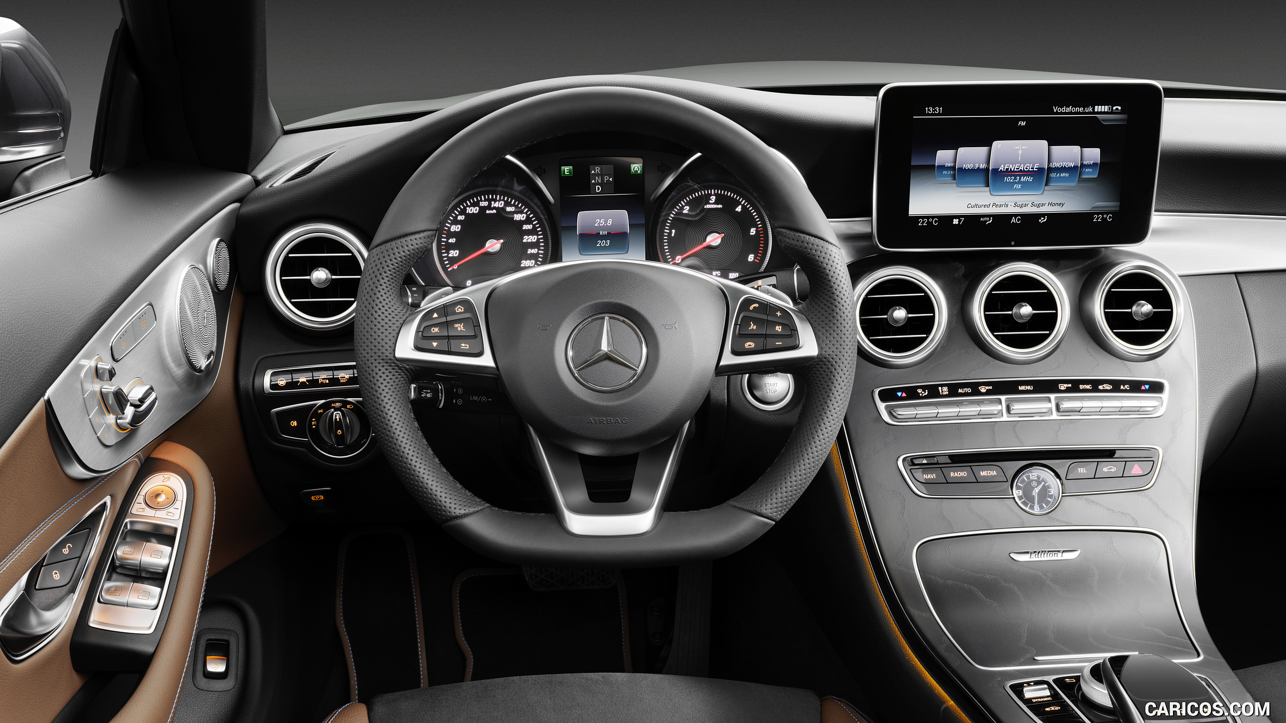 2017 Mercedes-Benz C-Class C220 d 4MATIC Cabriolet AMG Line Edition 1 - Interior, Cockpit, #35 of 96