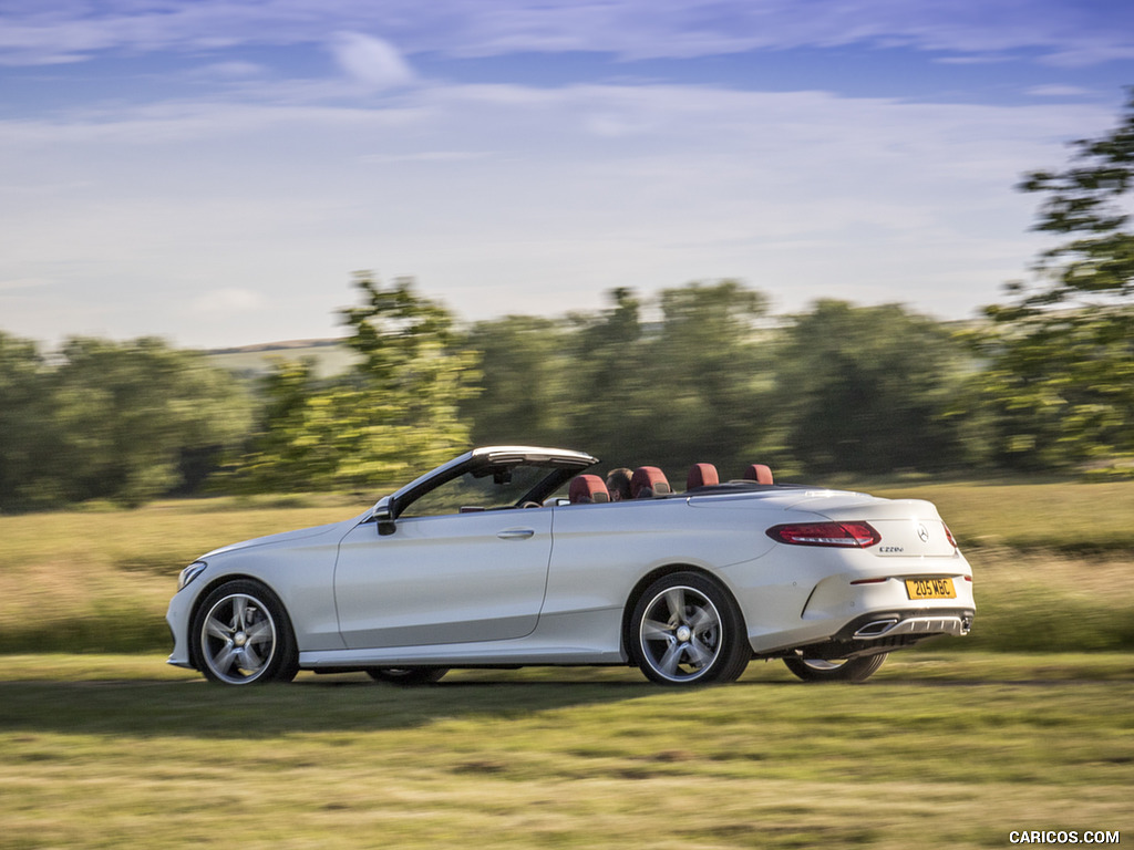 2017 Mercedes-Benz C-Class C220 d Cabriolet (UK-Spec, Diesel) - Side