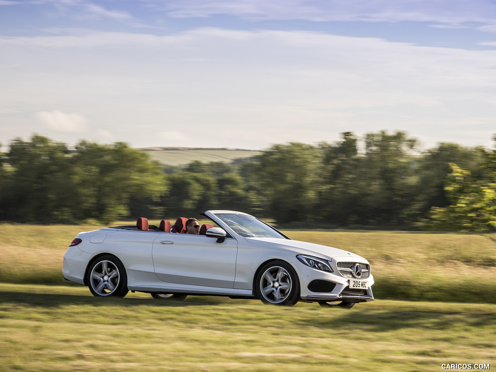 2017 Mercedes-Benz C-Class C220 d Cabriolet (UK-Spec, Diesel) - Side