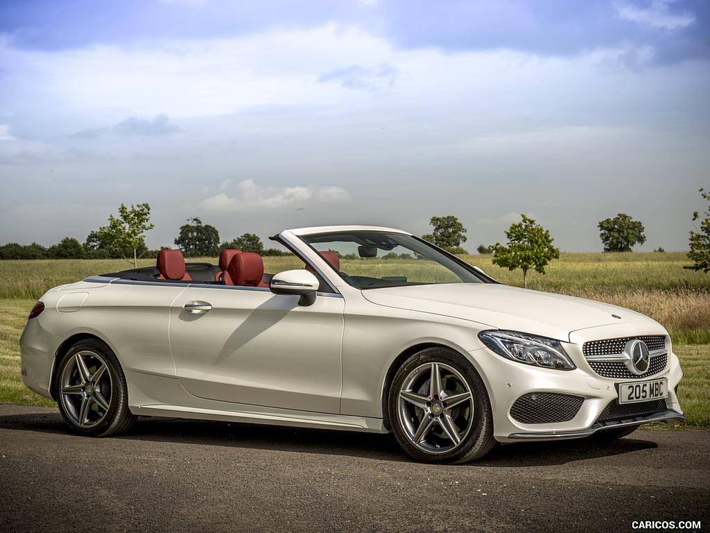 2017 Mercedes-Benz C-Class C220 d Cabriolet (UK-Spec, Diesel) - Side