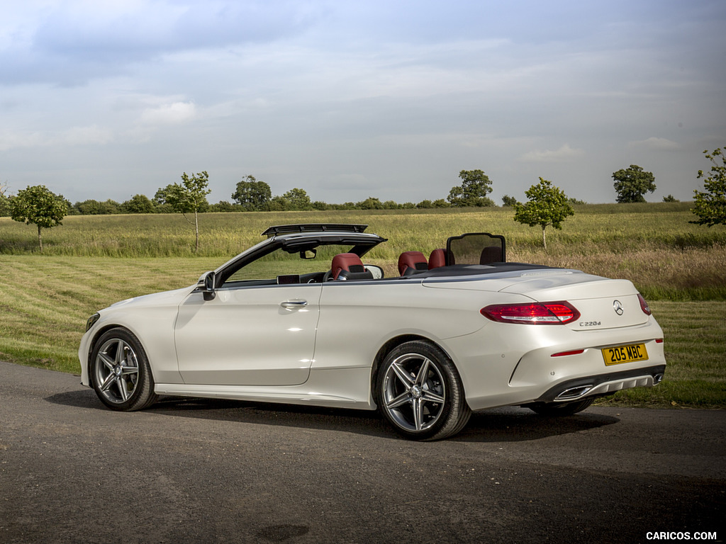 2017 Mercedes-Benz C-Class C220 d Cabriolet (UK-Spec, Diesel) - Side