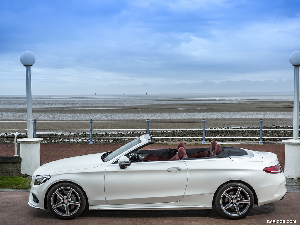 2017 Mercedes-Benz C-Class C220 d Cabriolet (UK-Spec, Diesel) - Side