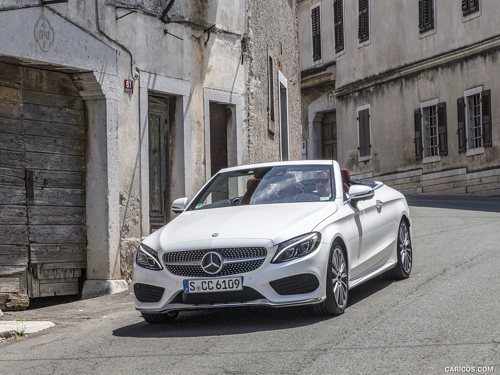 2017 Mercedes-Benz C-Class C300 Cabriolet - Front Three-Quarter